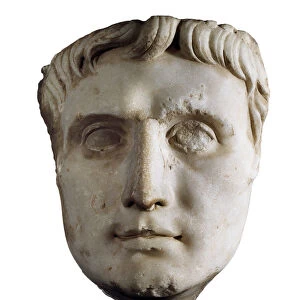 Mask of Emperor Augustus (Caius Julius Caesar Octavianus Augustus)
