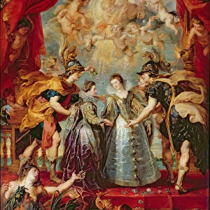 The Medici Cycle: Exchange of the Two Princesses of France and Spain, 9th November 1615