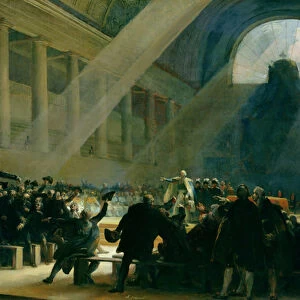 Mirabeau Answering Dreux-Breze, at a National Assembly Meeting, 23rd June 1789, 1830