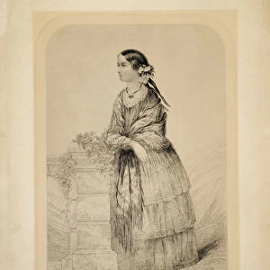 Miss Florence Nightingale: The Soldiers Friend by Elston, engraved by T. H