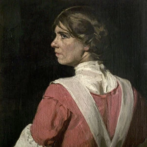 Miss Wish Wynne in the Character of Janet Cannot for the Play The Great Adventurer, 1913 (oil on canvas)
