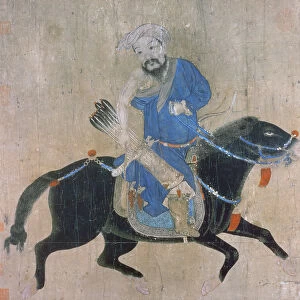 Mongol archer on horseback, from seals of the Emperor Ch ien Lung and others