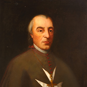 Monsignor Vincenzo Labini, Bishop of Malta, 1798 (oil on canvas)