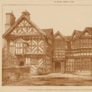 Moreton Old Hall, Cheshire (engraving)