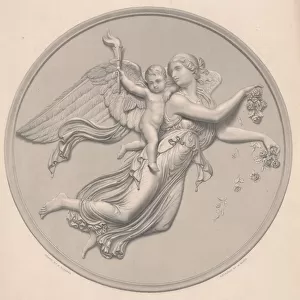 Morning, drawn by F. R. Roffe (fl. 1850-63), engraved by William Callio Roffe (1817-89)