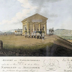 Mount Napoleon in Jena: Napoleon I and Alexander, 1808