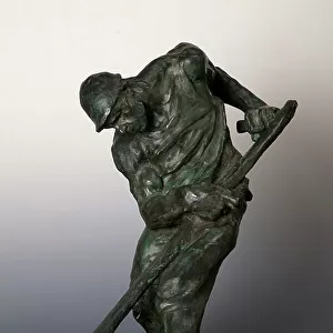 Mowing Peasant (bronze)
