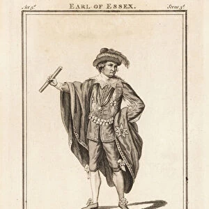 Mr David Ross in the character of Essex in Henry Jones The Earl of Essex, Drury Lane Theatre, 1752