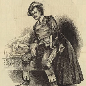 Mr Henry Forrester as Iago at the Lyceum Theatre (engraving)