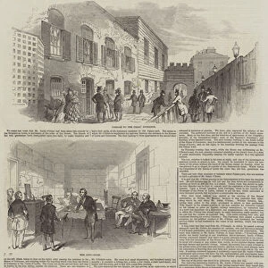 Mr Smith O Brien, MP, in Custody at the House of Commons (engraving)
