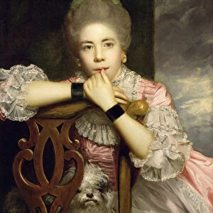 Mrs Abington as Miss Prue in Congreves Love for Love, 1771 (oil on canvas)