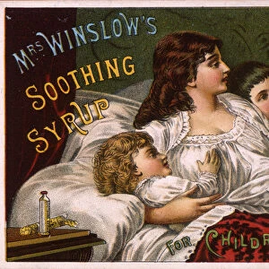 Mrs. Winslows Soothing Syrup for Children Teething (litho [trade card])