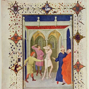 MS 11060-11061 Hours of the Cross: Tierce, The Flagellation of Christ