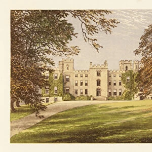 Mulgrave Castle, Yorkshire, England. 1880 (engraving)