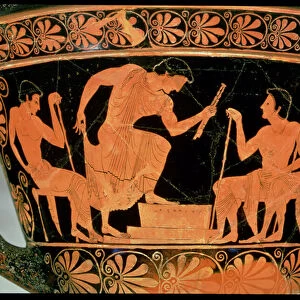 A Musical Contest, detail from an Attic red-figure calyx-krater, from Cervetri, Italy, c