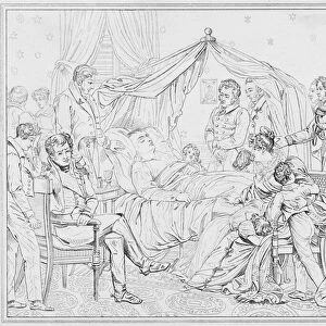 Napoleon: Mort, Death (engraving)