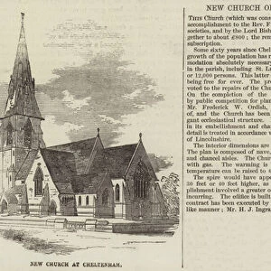 New Church of St Luke, Cheltenham (engraving)