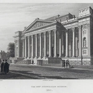The New Fitzwilliam Museum, 1841 (engraving)