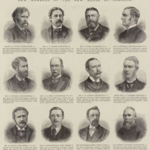 New Members of the New House of Commons (engraving)