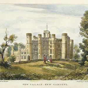 New Palace, Kew Gardens, plate 1 from Kew Gardens: A Series of Twenty-Four Drawings
