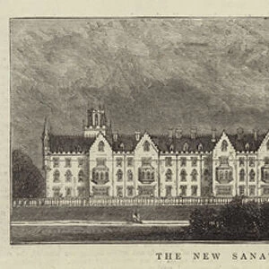 The New Sanatorium at Virginia Water, Surrey (engraving)