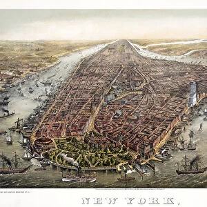 New York, 1873 (colour litho)