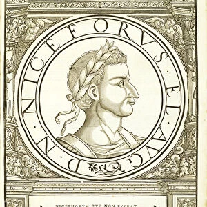 Nicephorus, illustration from Imperatorum romanorum omnium orientalium et