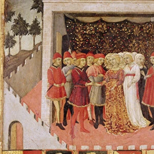 Noble Marriage, 1473 (oil on panel)