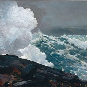 Northeaster, 1895 (oil on canvas)