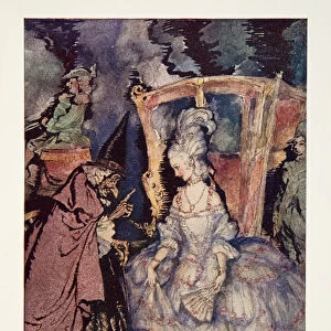 Now, Cinderella, you may go;but remember... ", from The Arthur Rackham Fairy Book
