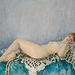 Nude on Leopard Skin, Le Cannet, 1926 (oil on canvas)