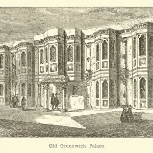 Old Greenwich Palace (engraving)
