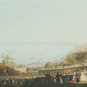 The Opening of the Naples-Portici Railway in 1839 (oil on canvas) (see also 352322)