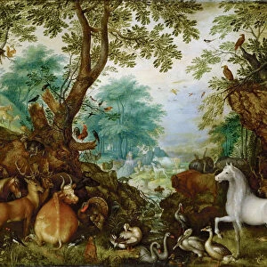 Orphee parmi les animaux - Orpheus among the animals - Roelant (Roelandt