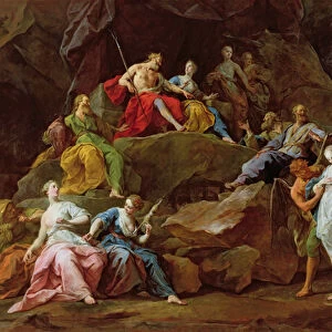 Orpheus in the Underworld reclaiming Eurydice, or The Music, 1763