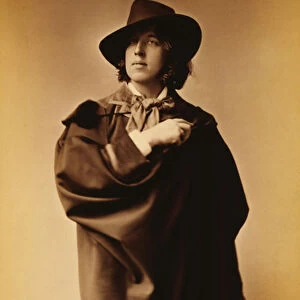 Oscar Wilde, 1882 (albumen print)