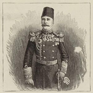 Osman Pasha, Admiral of the Turkish Fleet (engraving)