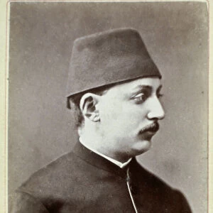 Ottoman Empire: Portrait of Sultan Murad V (1840-1904)"Photography