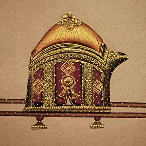 Painting of Palkhi