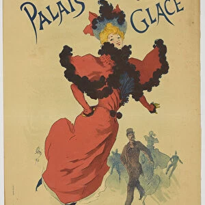 Palais de Glace Champs-Elysees, January 20, 1895 (colour litho)