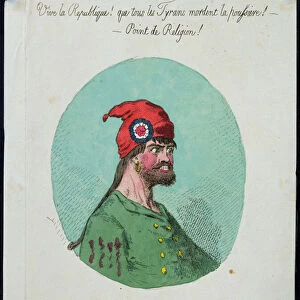 A Paris Beau, published by Hannah Humphrey in 1794 (hand-coloured etching)