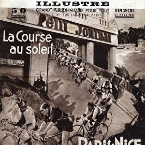 The Paris Nice cycling race organised by the little newspaper