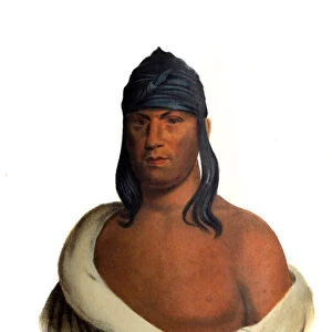 Pashepahaw ( The Stabber ), a Sauk chief