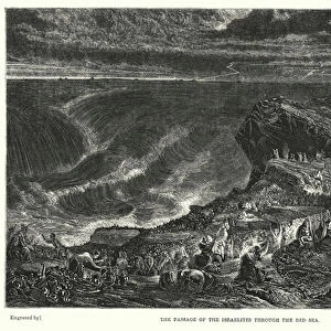 The Passage of the Israelites through the Red Sea (engraving)