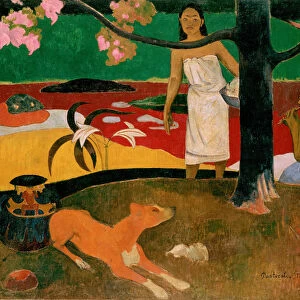Pastorales Tahitiennes, 1893 (oil on canvas)