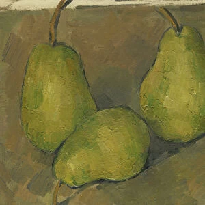Three Pears, 1878-9 (oil on canvas)