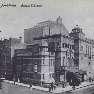 Peckham, Crown Theatre (b / w photo)