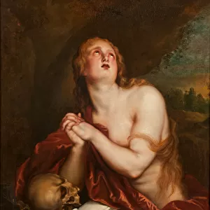 The Penitent St. Mary Magdalene, c. 1630-40 (oil on canvas)