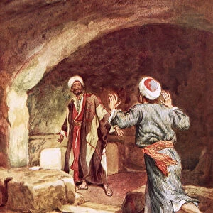 Peter and John in the sepulchre