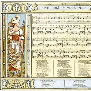 Phillida Flouts Me, O what a Plague is Love, song illustration from